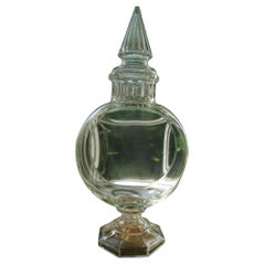 Dakota Banjo Apothecary Jar Antique Exposition Candy Display Bottle