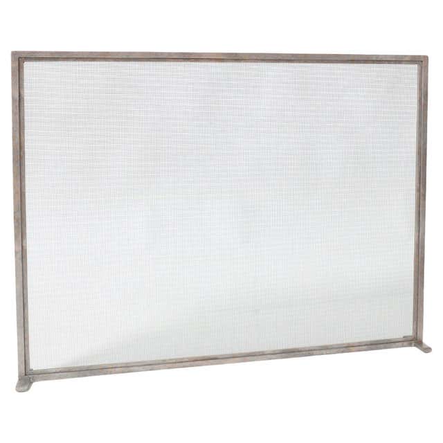 Aesthetic Movement Polished Steel Fire Screen Circa 1890 For Sale at ...