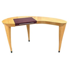 Dakota Jackson "Arabesque" Sculpted Sycamore Wood Writing Desk