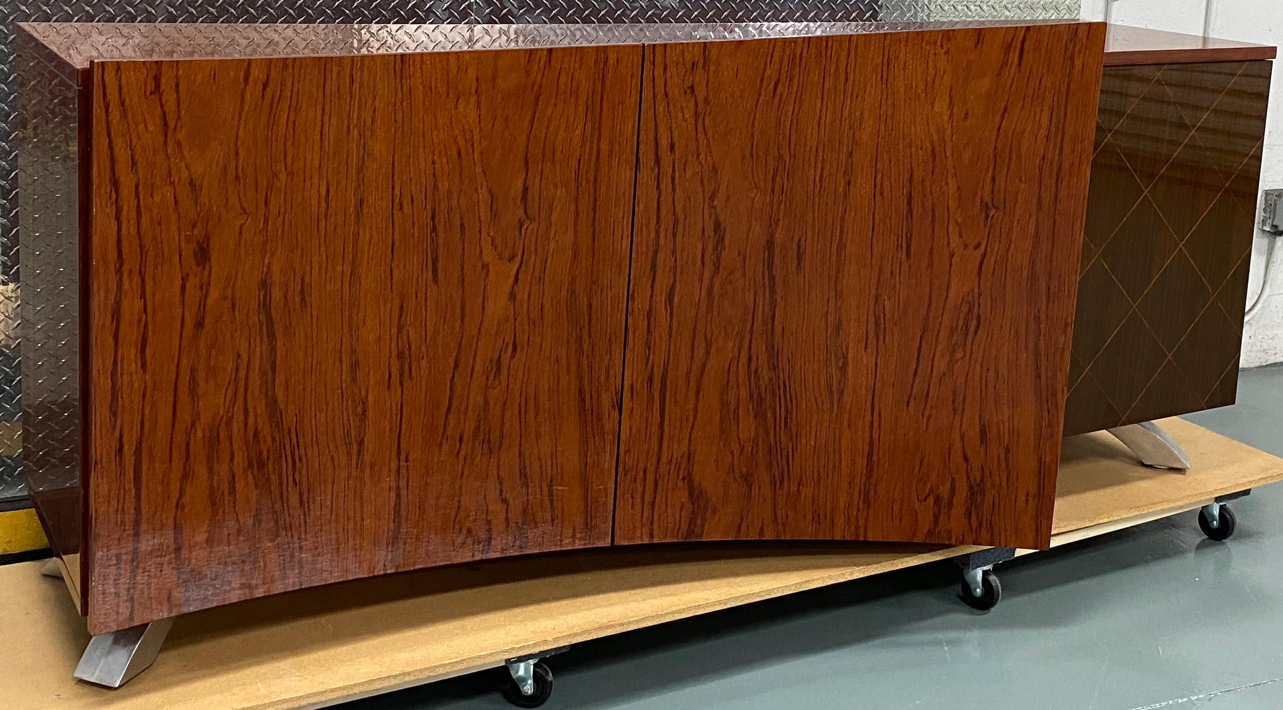 Large Rosewood Credenza, Dakota Jackson Heraldic Collection In Good Condition For Sale In Miami, FL