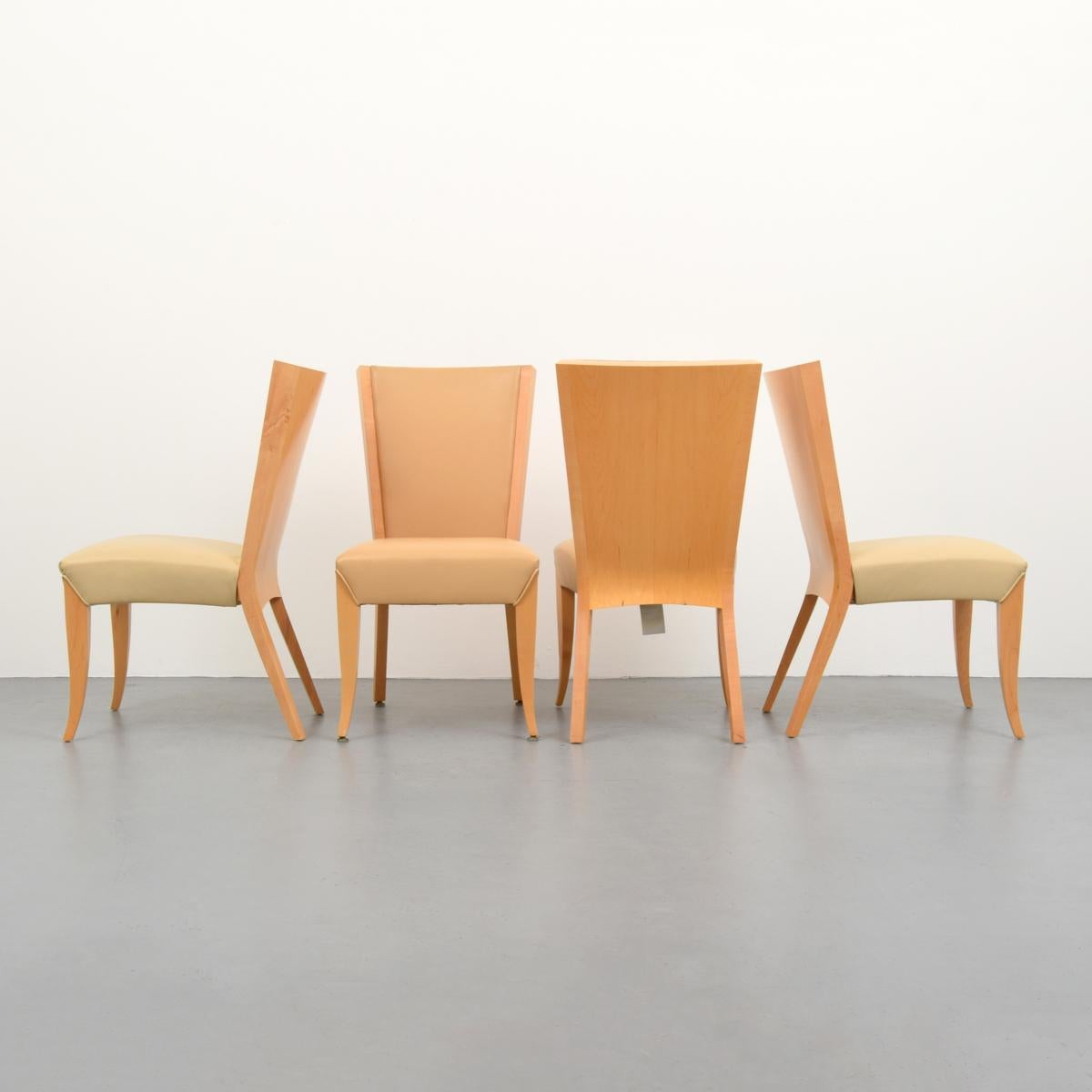 Modern Dakota Jackson Dining Chairs, Set of Eight