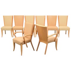 Dakota Jackson Dining Chairs, Set of Eight