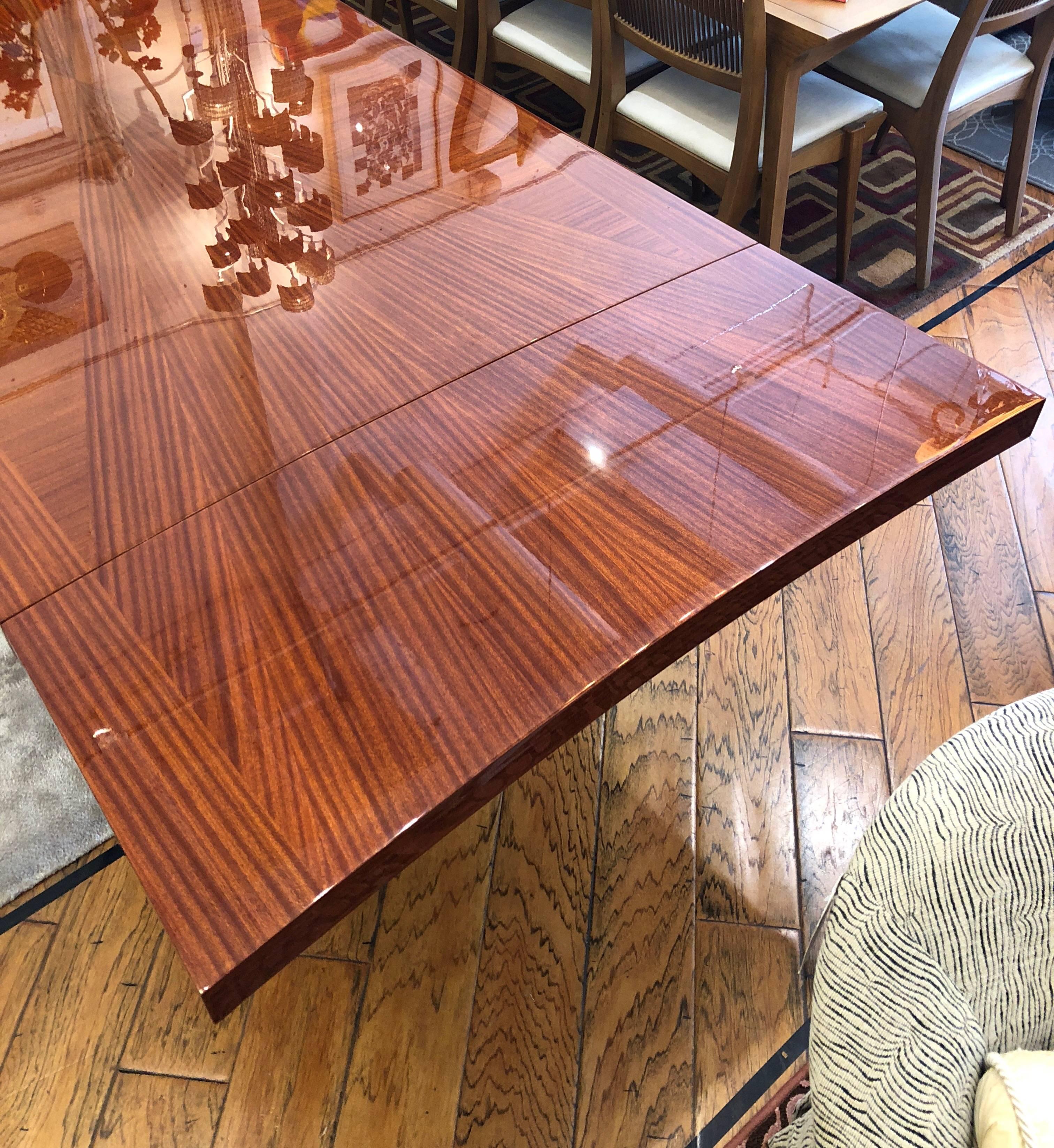 Fabric Dakota Jackson Epoch Series Custom Table For Sale