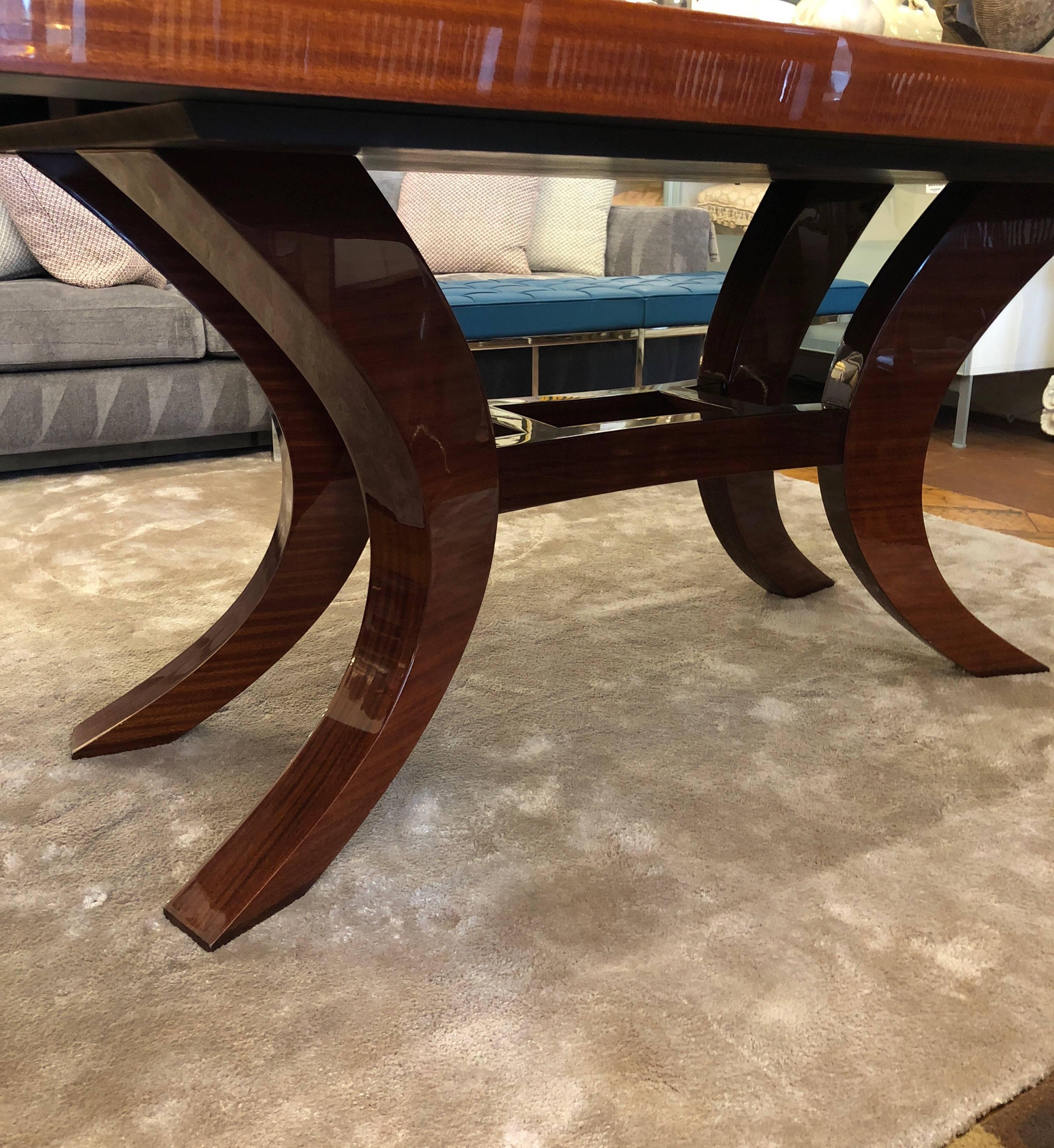 Regency Dakota Jackson Epoch Series Custom Table For Sale