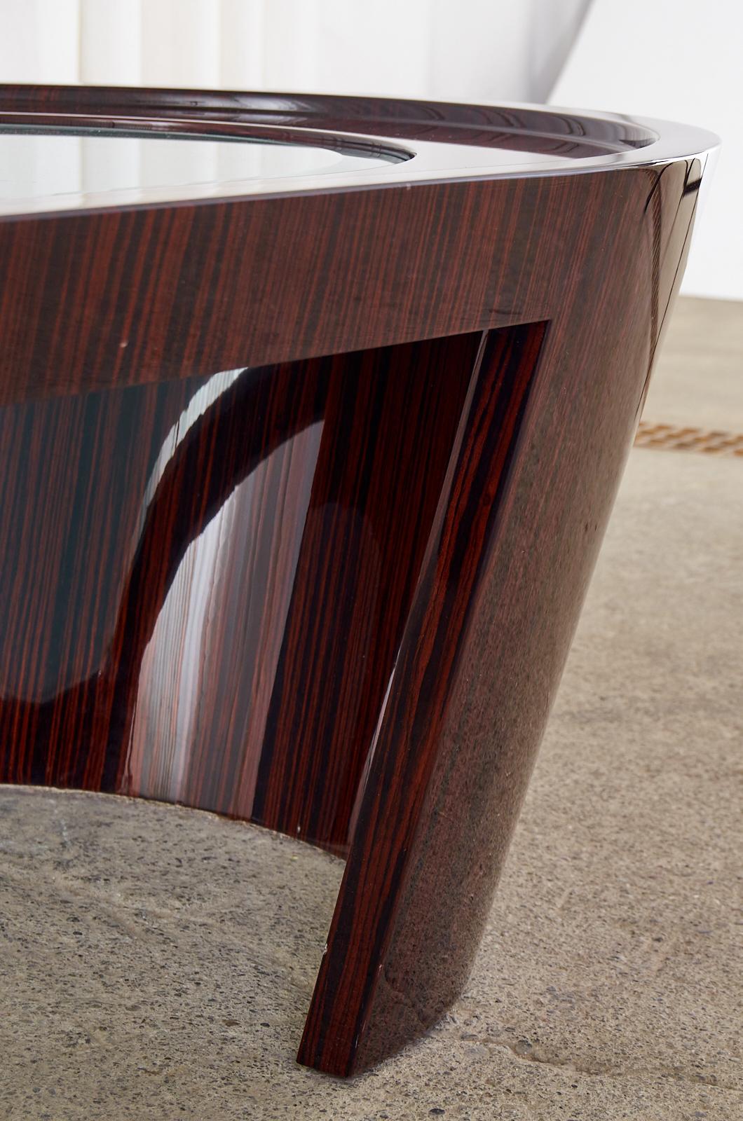 Dakota Jackson Macassar Ebony Grand Cocktail Table 8