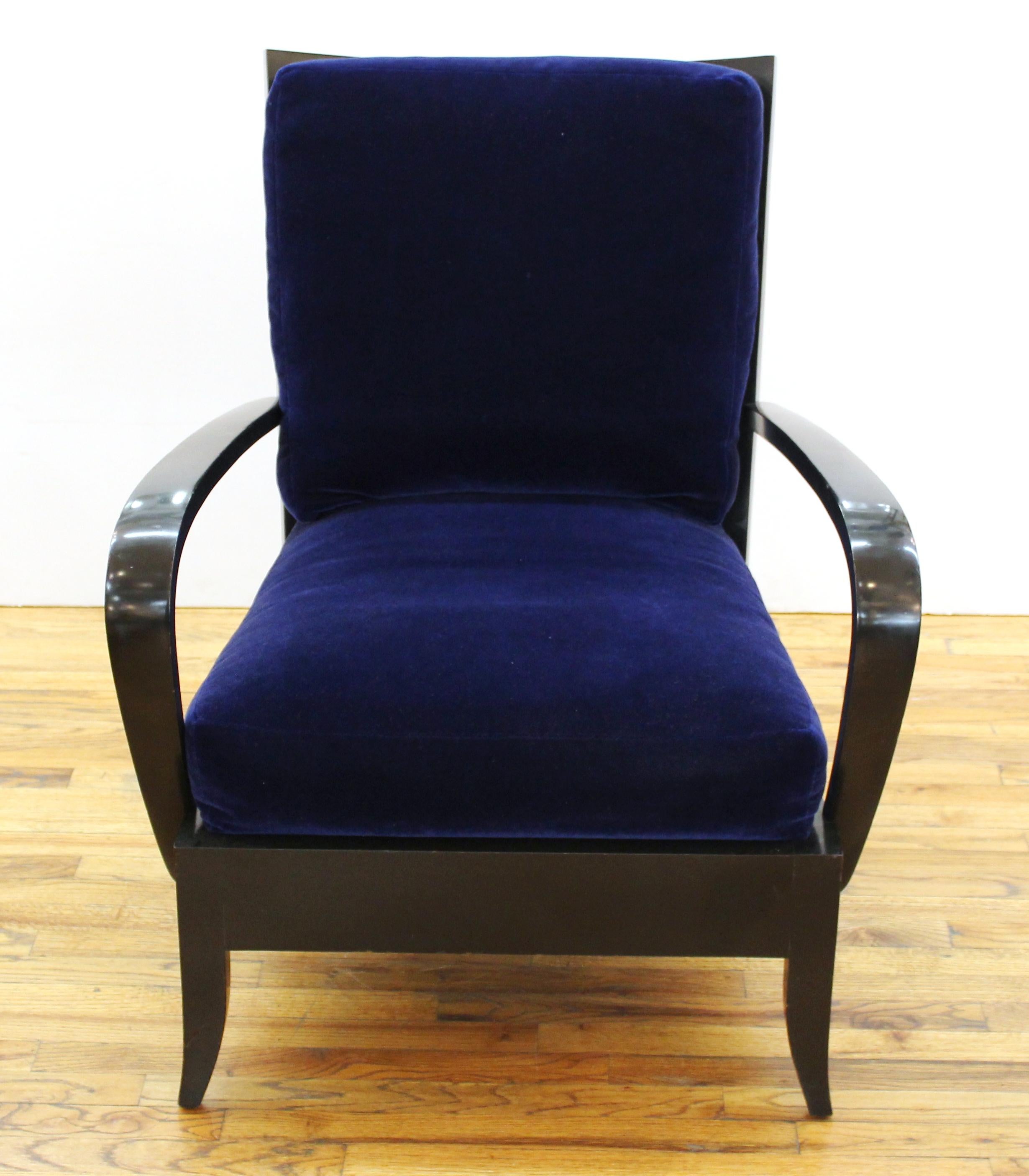 Dakota Jackson Modern 'Ceylon' Lounge Chairs In Good Condition In New York, NY