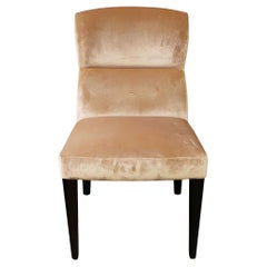 Dakota Jackson "Oh!" Velvet Side Chair