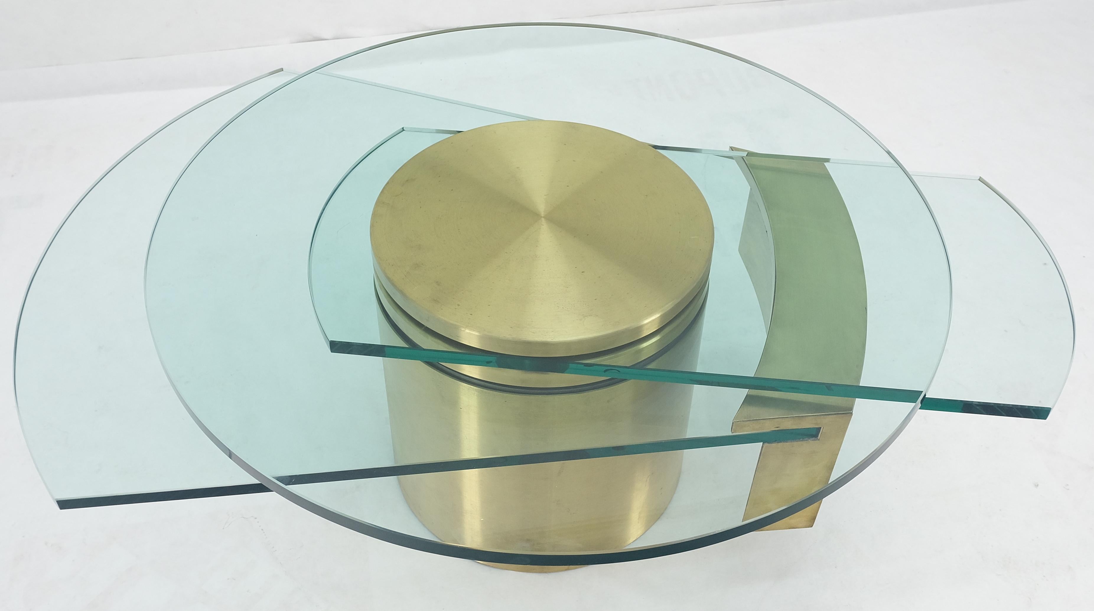 Table basse ronde à remontage automatique de l'horloge mécanique Dakota Jackson en vente 6