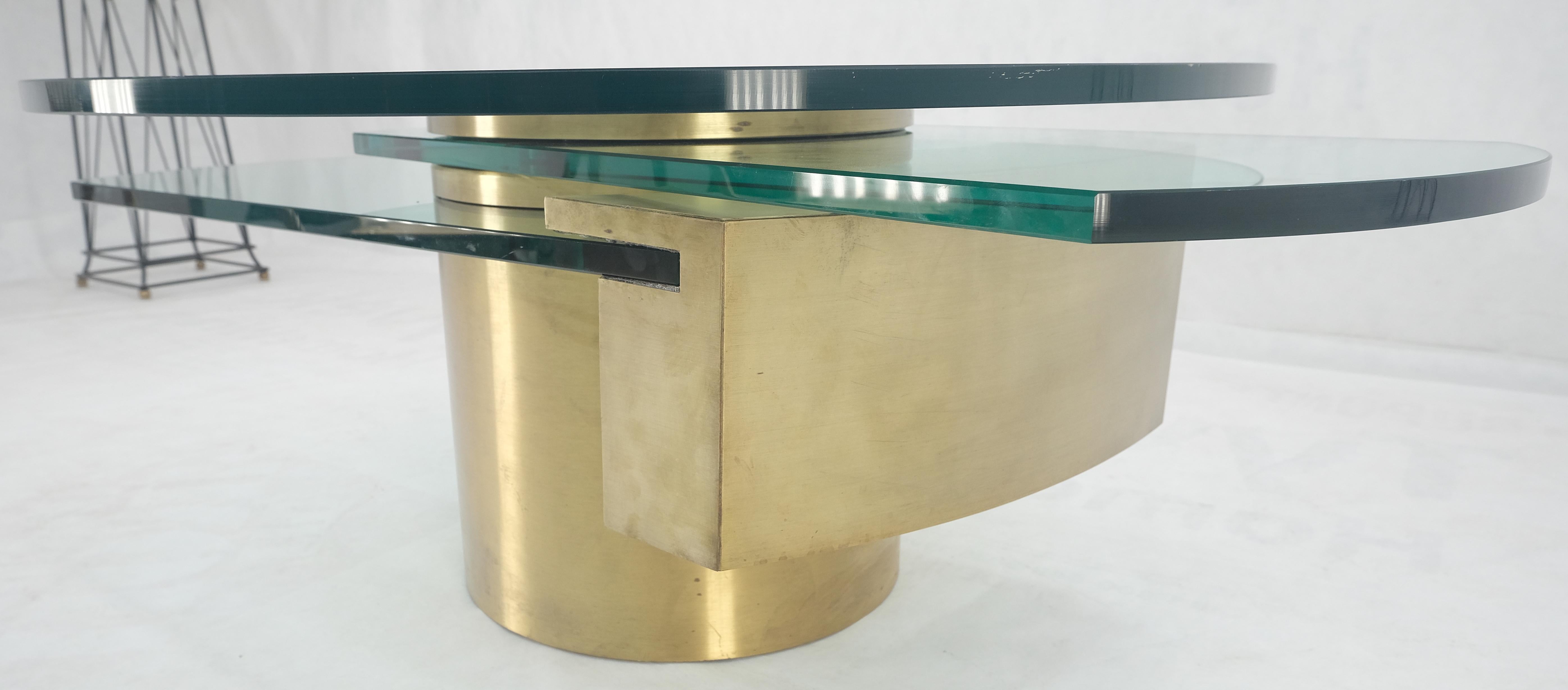 Table basse ronde à remontage automatique de l'horloge mécanique Dakota Jackson en vente 8