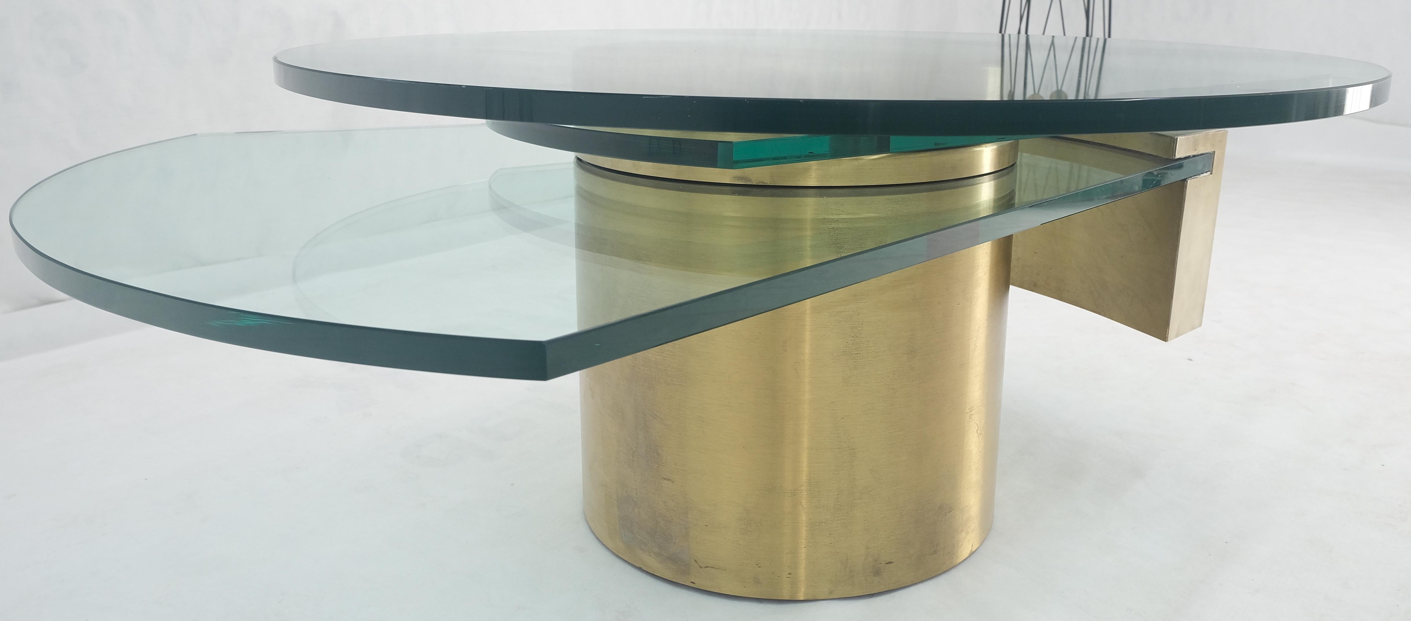 Table basse ronde à remontage automatique de l'horloge mécanique Dakota Jackson en vente 10