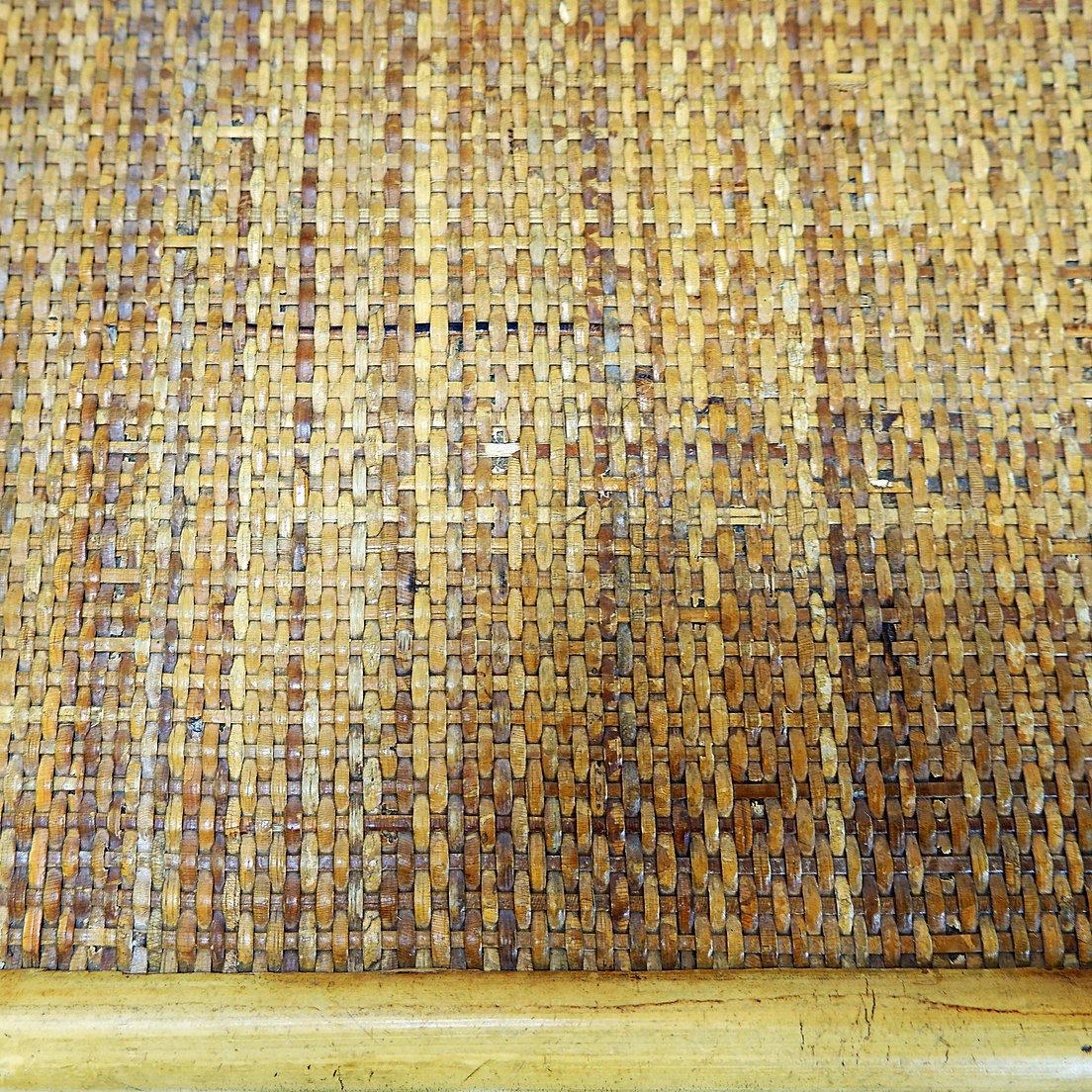 Cómoda Dal Vera de bambú y mimbre/ratán, Italia Años 60 en venta 7