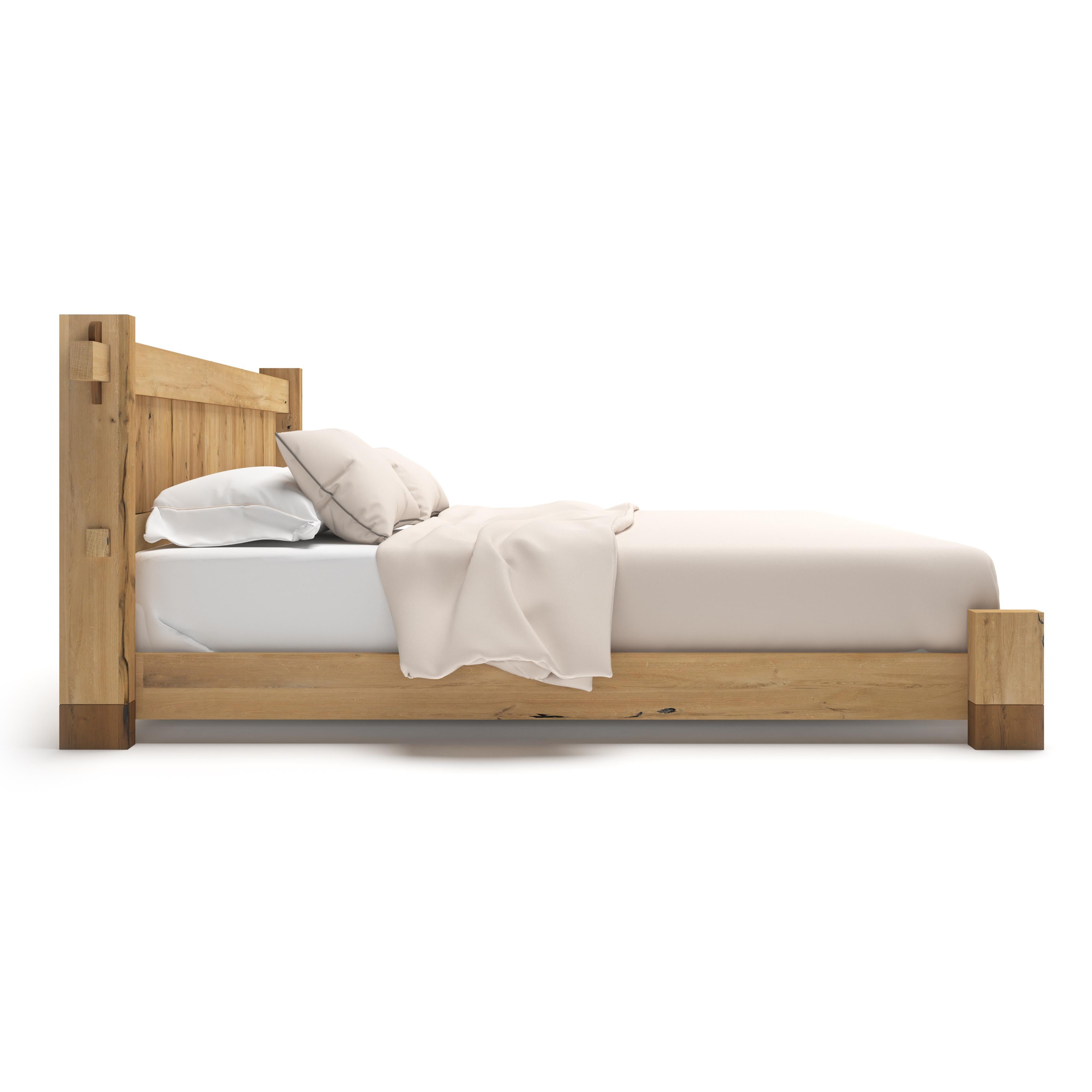 Experience total relaxation with the stylish and comfortable Dala V-Bed. Its wooden connections ensure durability and beauty, while its design provides the ultimate comfort. Unwind in comfort with a bed you can trust!

All Tektōn pieces are made of
