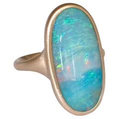 Dalben Boulder Opal Rose Gold Ring