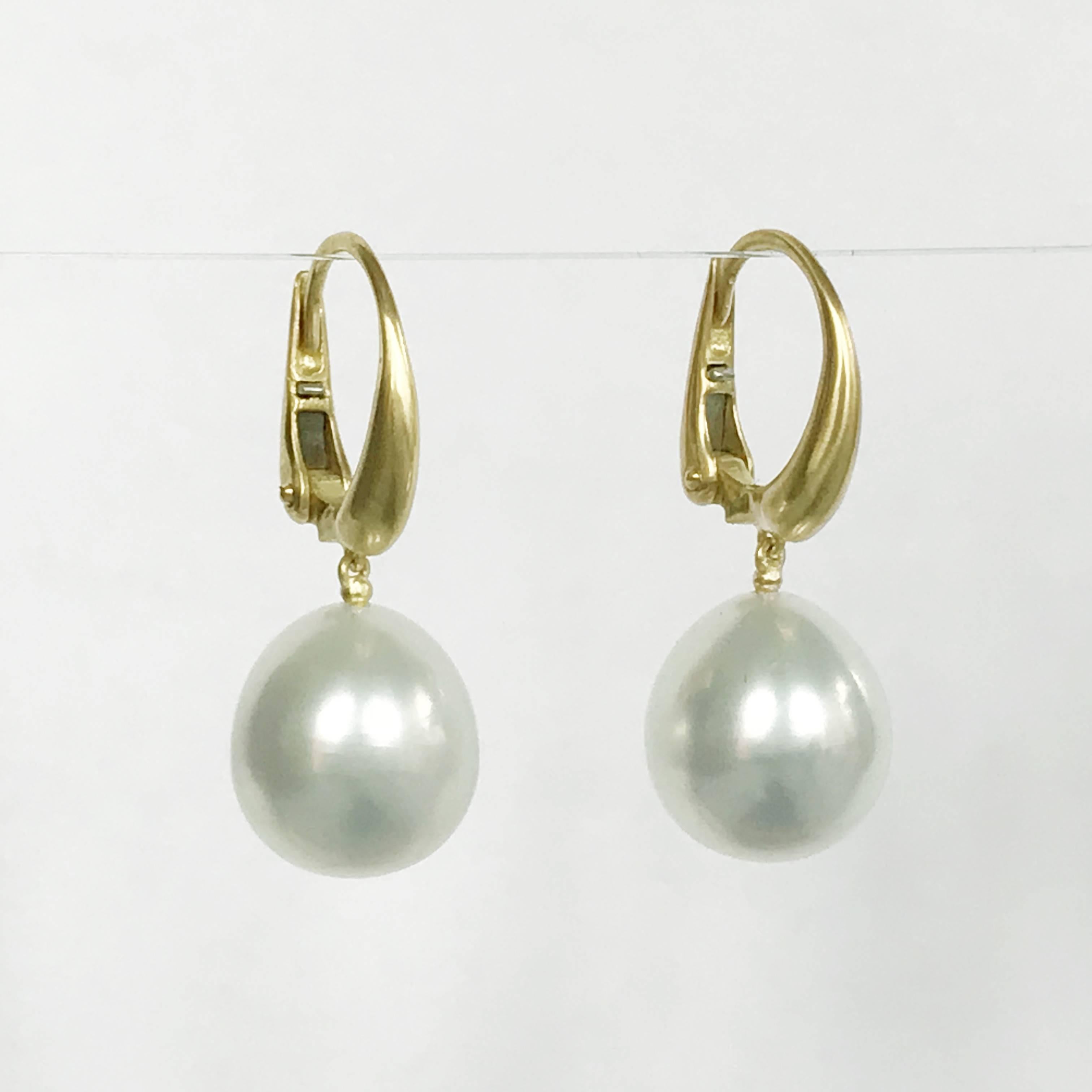pearl dangling earrings design