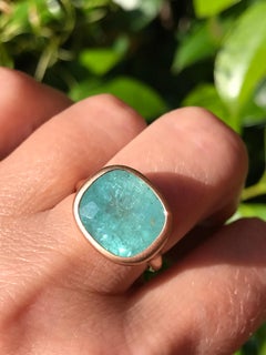 Dalben Design Tourmaline Rose Gold Ring