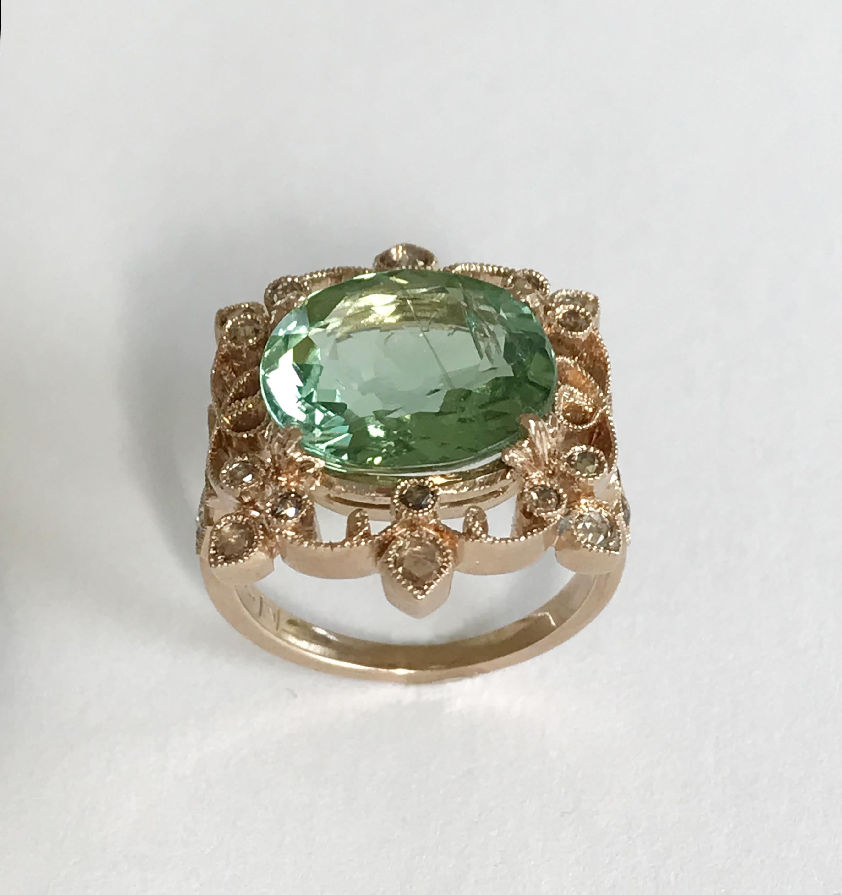 green pathar ring