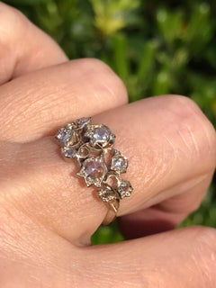 Dalben Lily of the Valley Diamond White Gold Ring