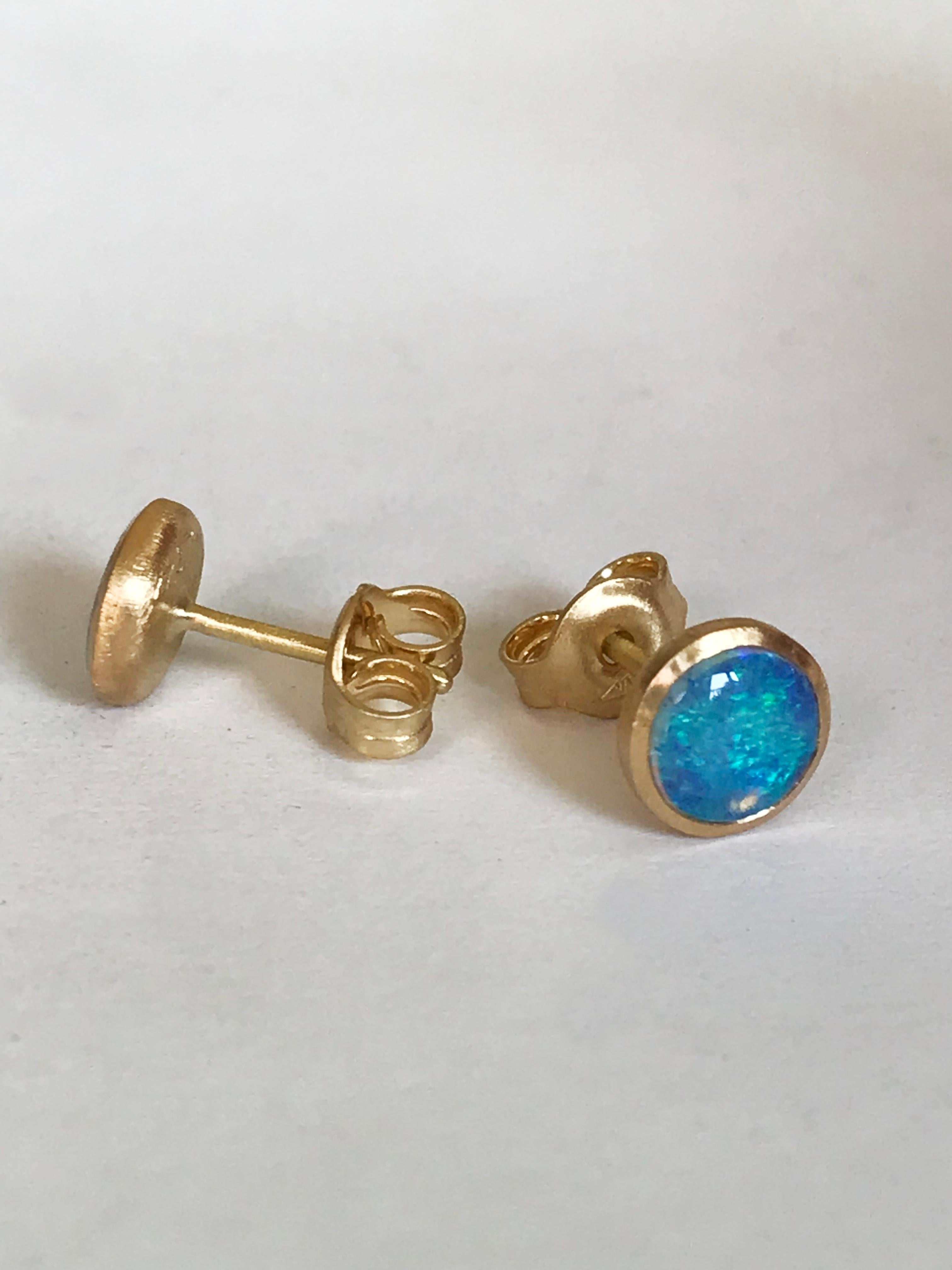 blue australian opal