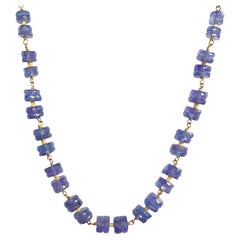 Dalben Collana in oro con tanzanite