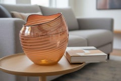 Dale Chihuly Coral Basket Signed 1998 Portland Press Handblown Glass