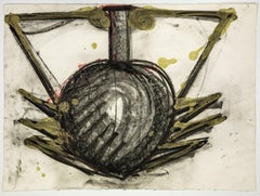 Dale Chihuly Original Charcoal Japan Drawing 89/1426