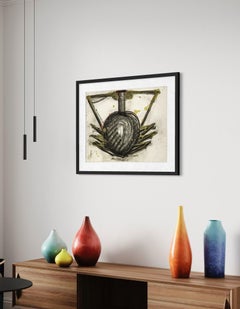 Dale Chihuly Original Charcoal Japan Drawing 89/1426