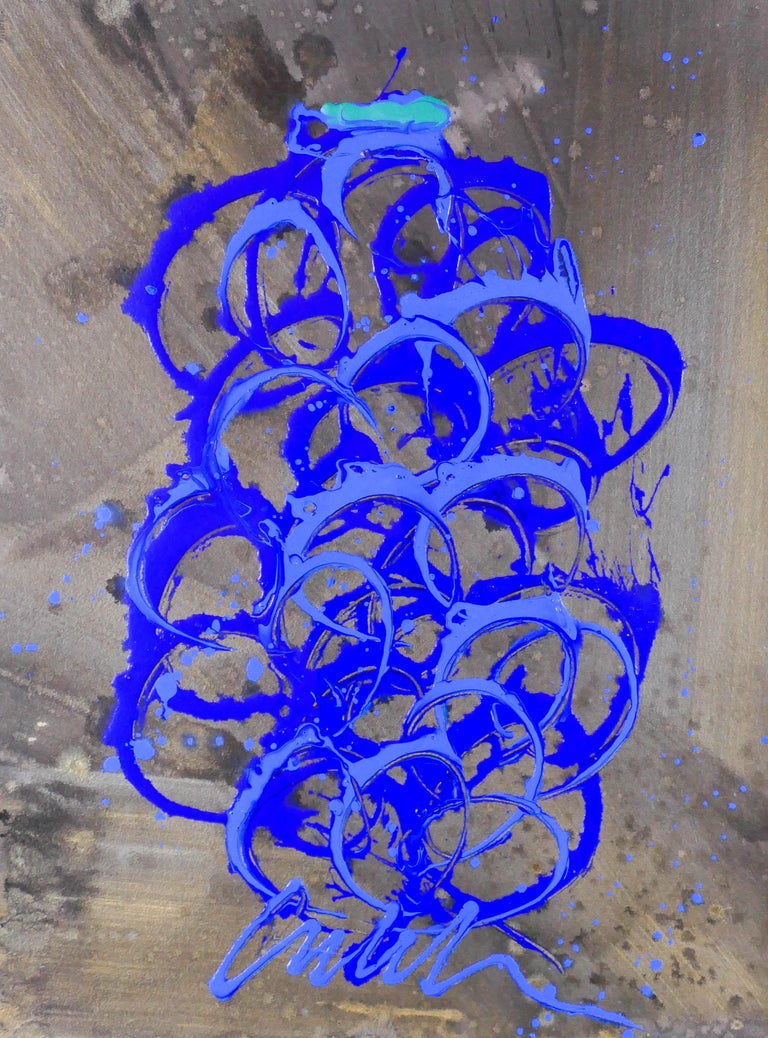 Dale Chihuly Rotolo Painting For Sale at 1stDibs