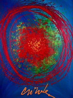 Float (Blue), Lithograph, Dale Chihuly