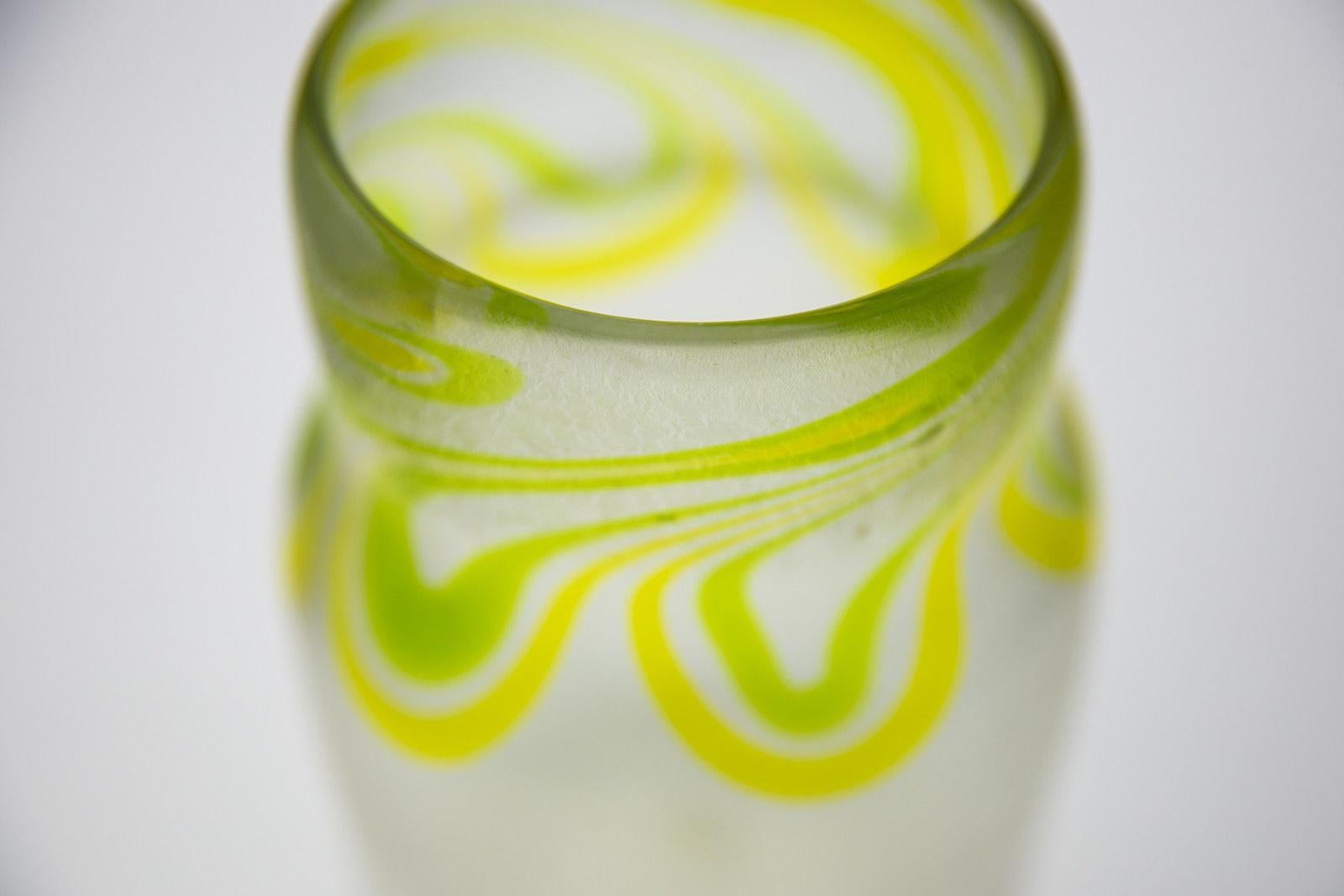 Attn Serious Dale Chihuly Collectors 1973 Glass Cylinder Pilchuck Museum Quality For Sale 1