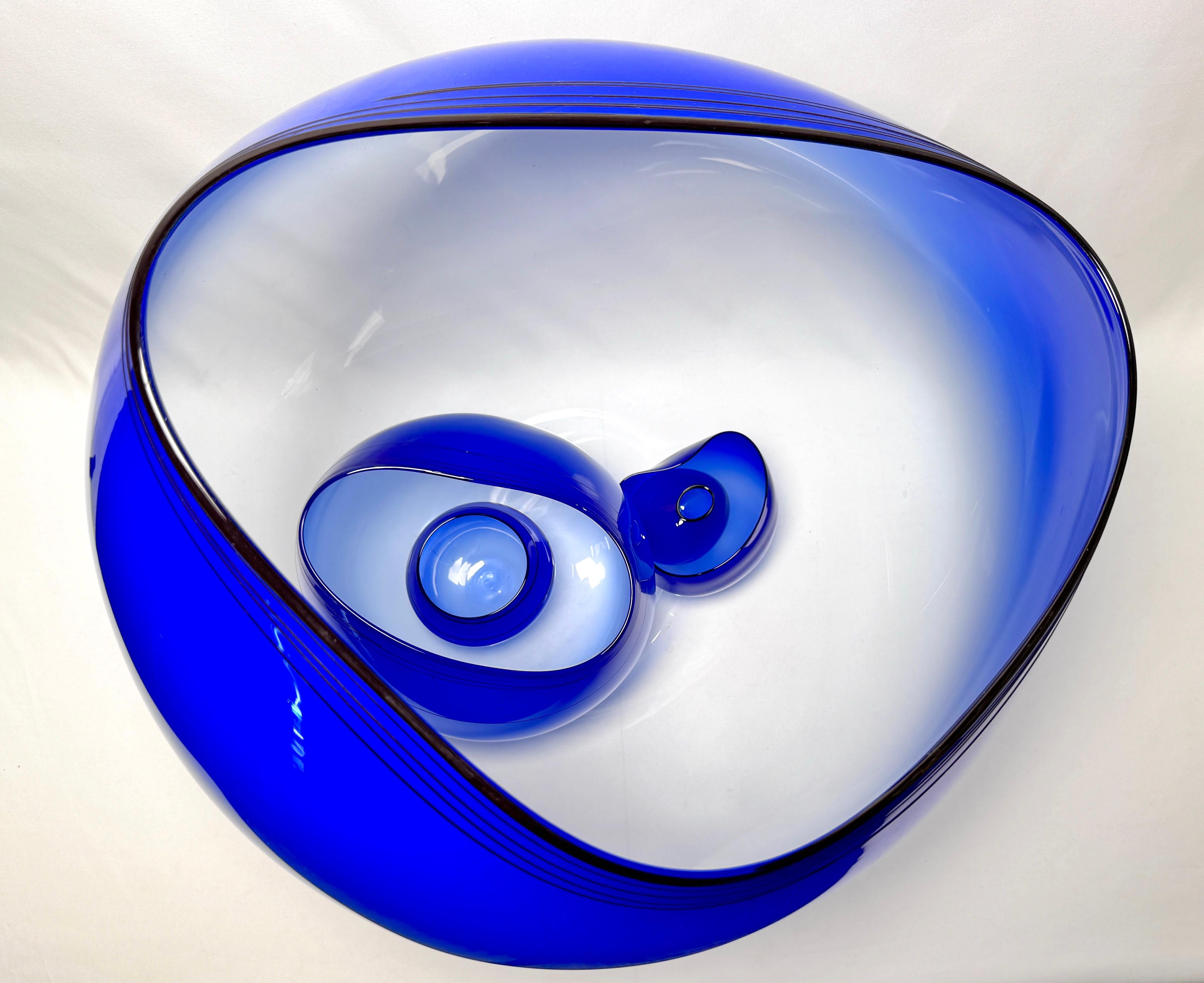 Set di cestini - Abstract Sculpture Viola di Dale Chihuly
