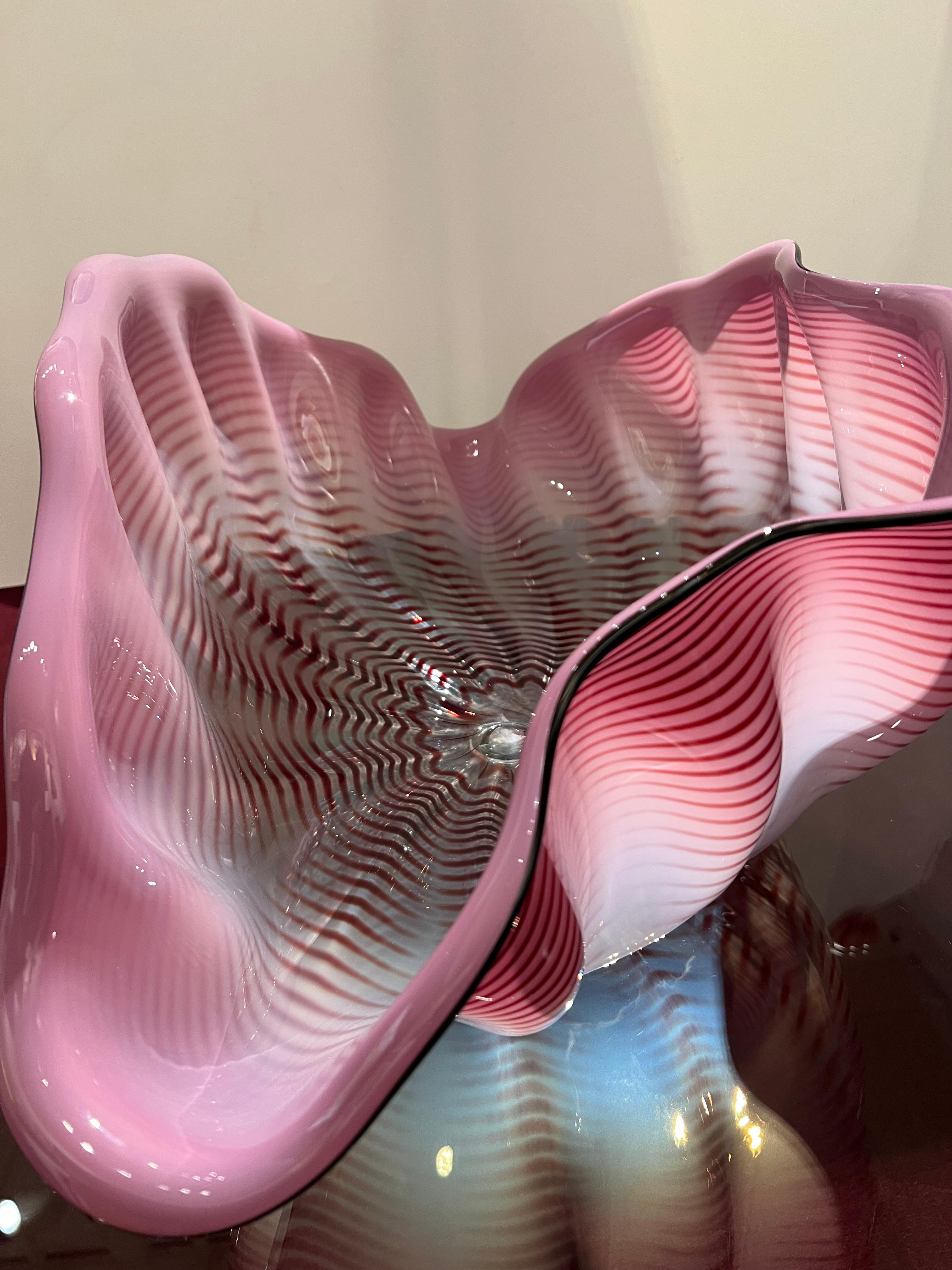 Forme de mer rose camée avec enveloppe de lèvre noire (94,678.s1) en vente 2