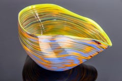 Dale Chihuly 1981 Rare Toots Zynsky styled Bowl - Signed Dated