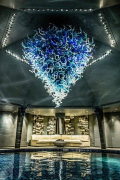 Dale Chihuly 2k piece Chandelier 12'x12' Includes Install Worldwide Glass Art