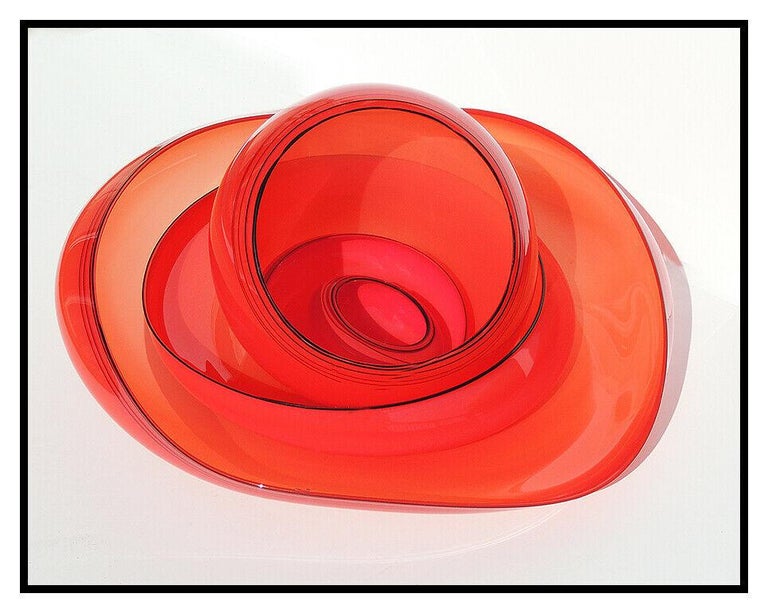 Dale Chihuly Dale Chihuly 5 Piece Original Basket Set Blown Glass