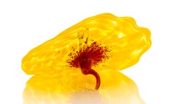 Dale Chihuly Bel Fiore Firmado 2005 Portland Press Vidrio soplado a mano