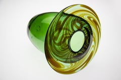 Dale Chihuly / Carpenter Early 1974 Glass Vase Signed Blown Glass Sculpture