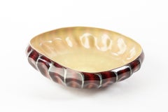 Dale Chihuly Glass Bowl Haystack 1981 Signed and Dated