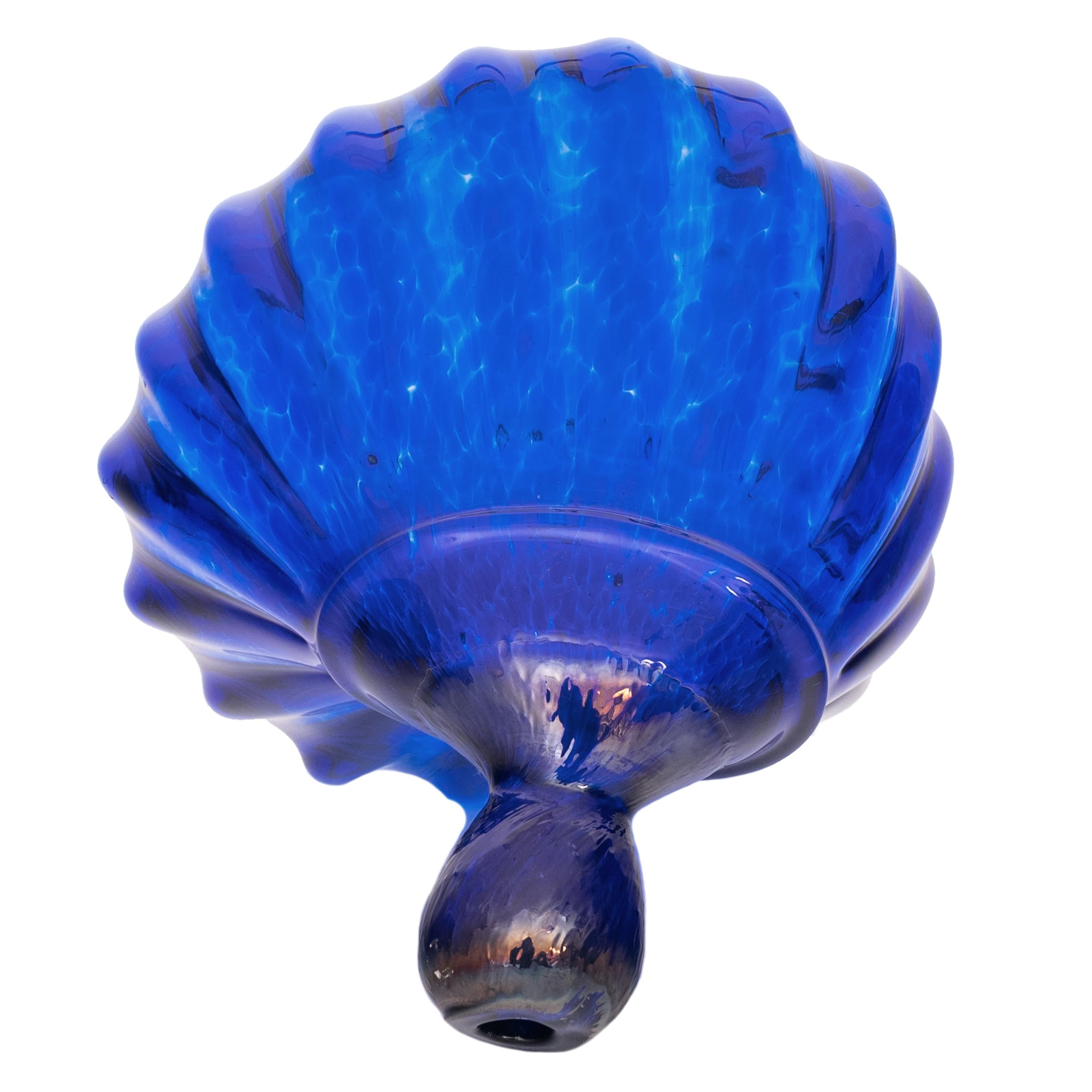 Dale Chihuly Skagit Blue Pilchuck Aerial Hand Blown Glass Sculpture Signed 3