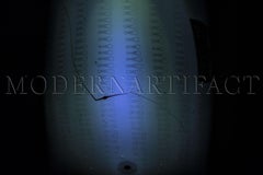 Dale Chihuly Super Rare 1980 Navajo Blanket Cylinder Signed with Drawing of Dale