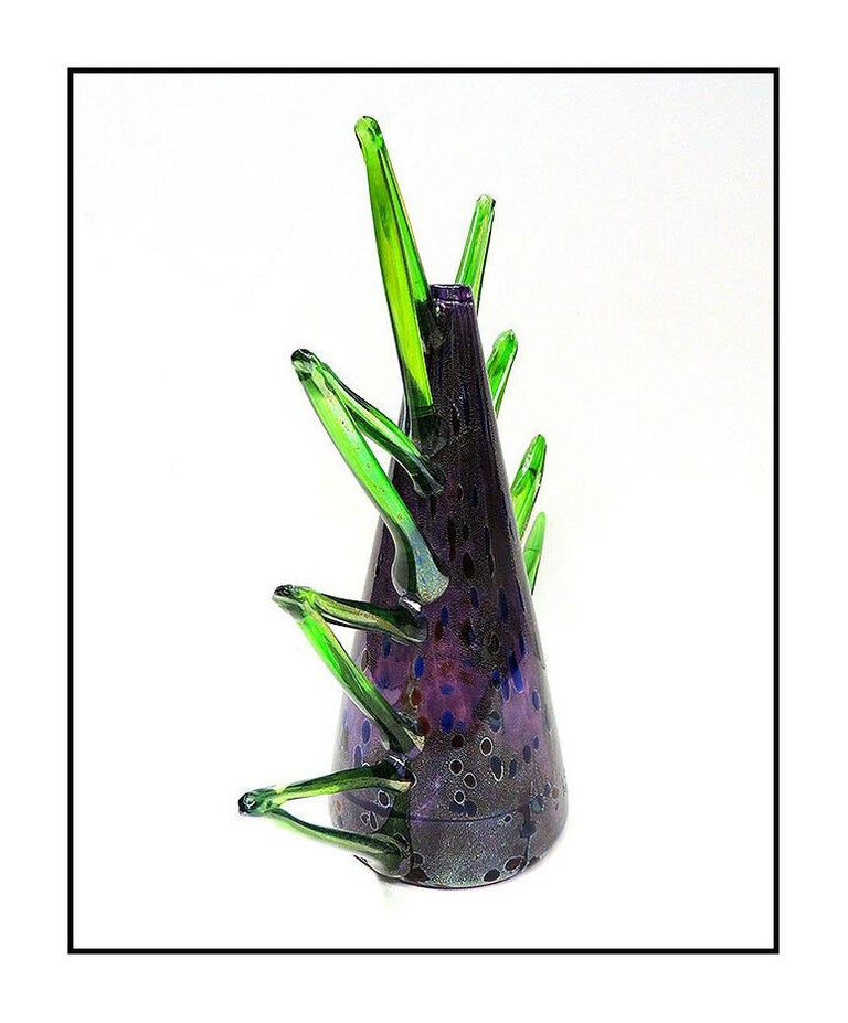 Dale Chihuly DALE CHIHULY Vase Sculpture Original Hand Blown