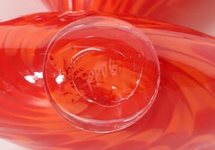 Lapis Persian Pair, zeitgenössische mundgeblasene Glasskulptur von Dale Chihuly