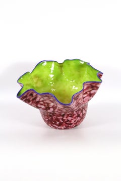 Zephyr Green Macchia with Blue Lip Wrap