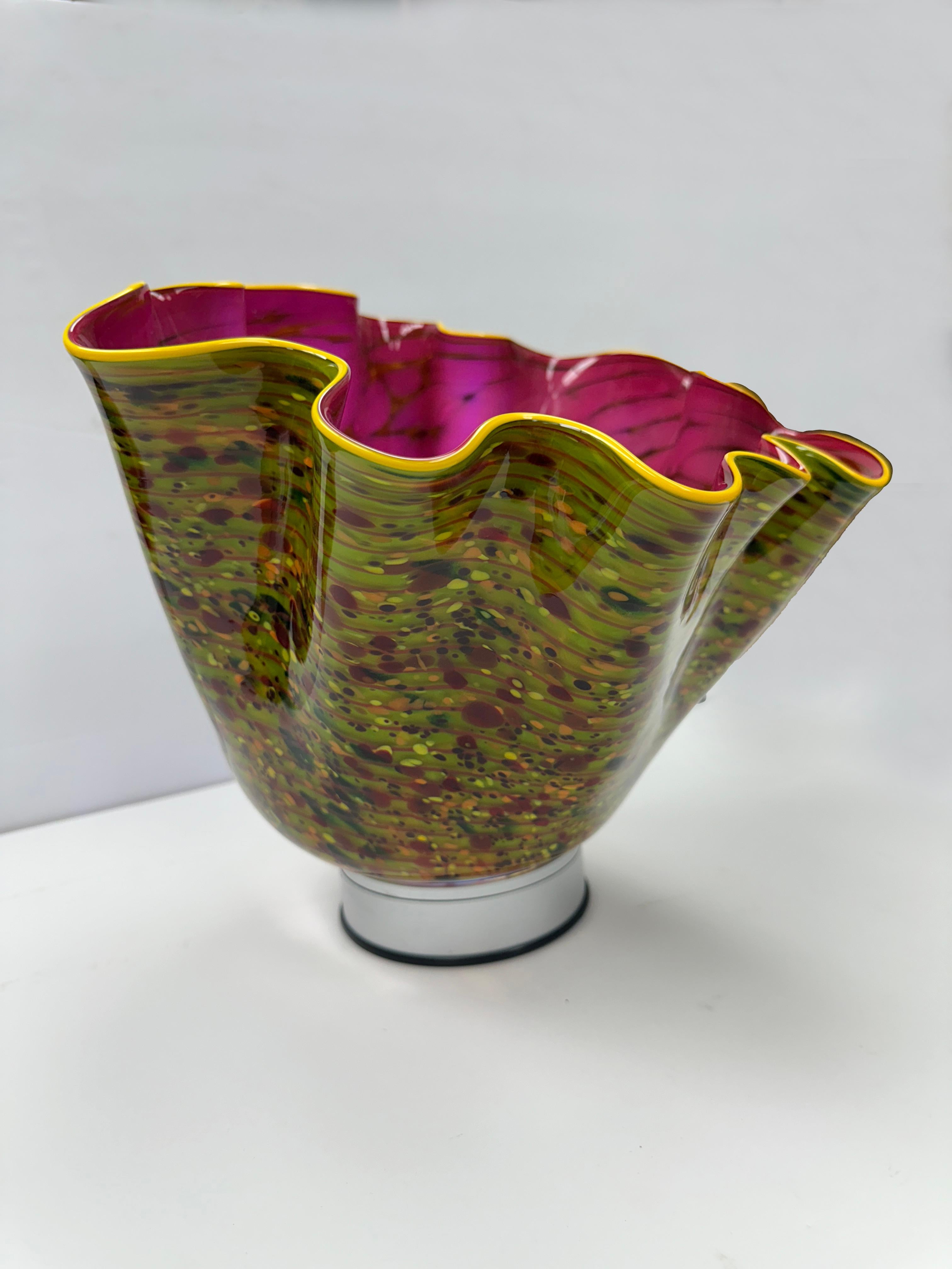 Zinnia Machia - Sculpture de Dale Chihuly