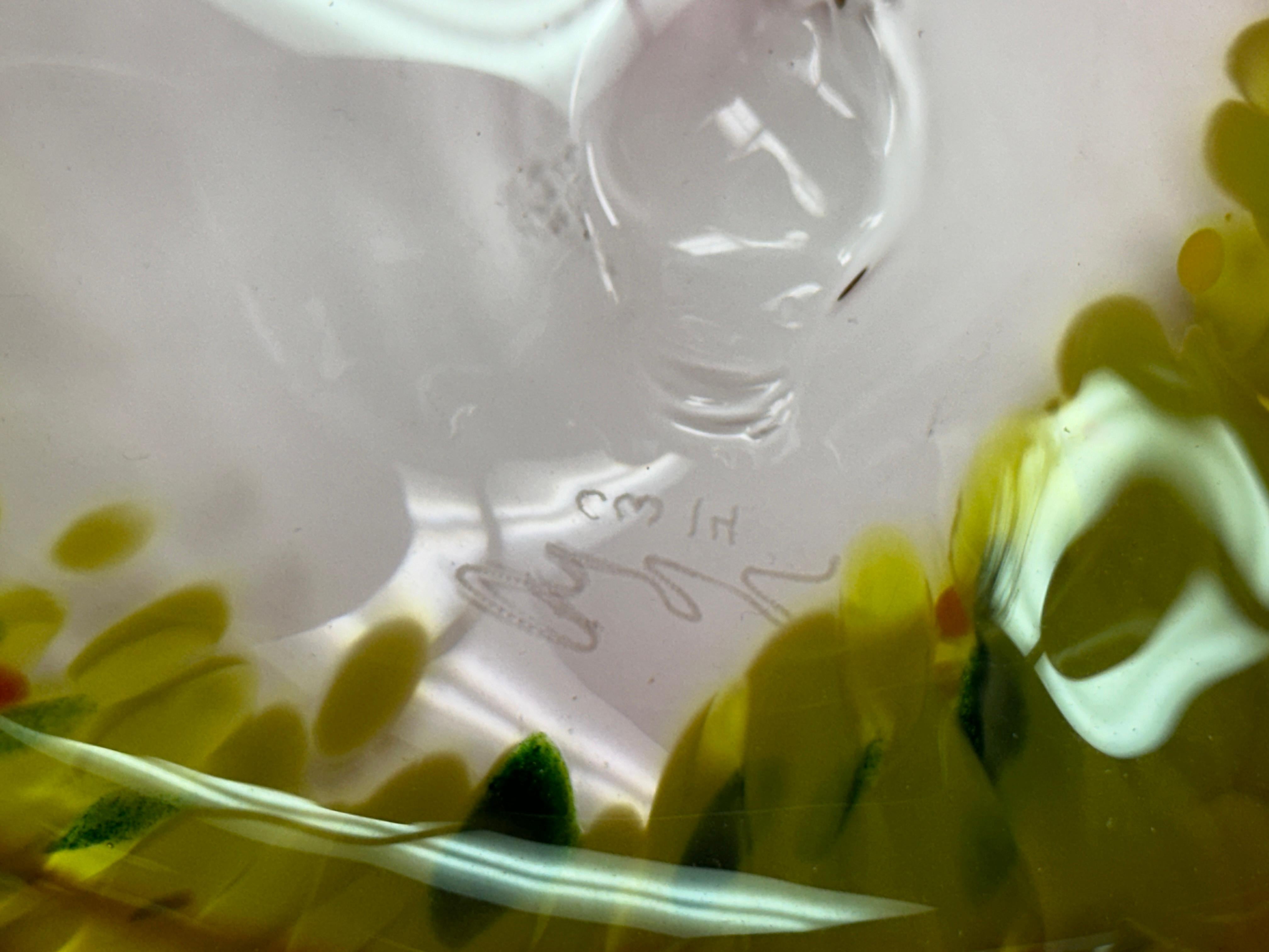 Zinnia Machia - Abstract Sculpture Gris de Dale Chihuly