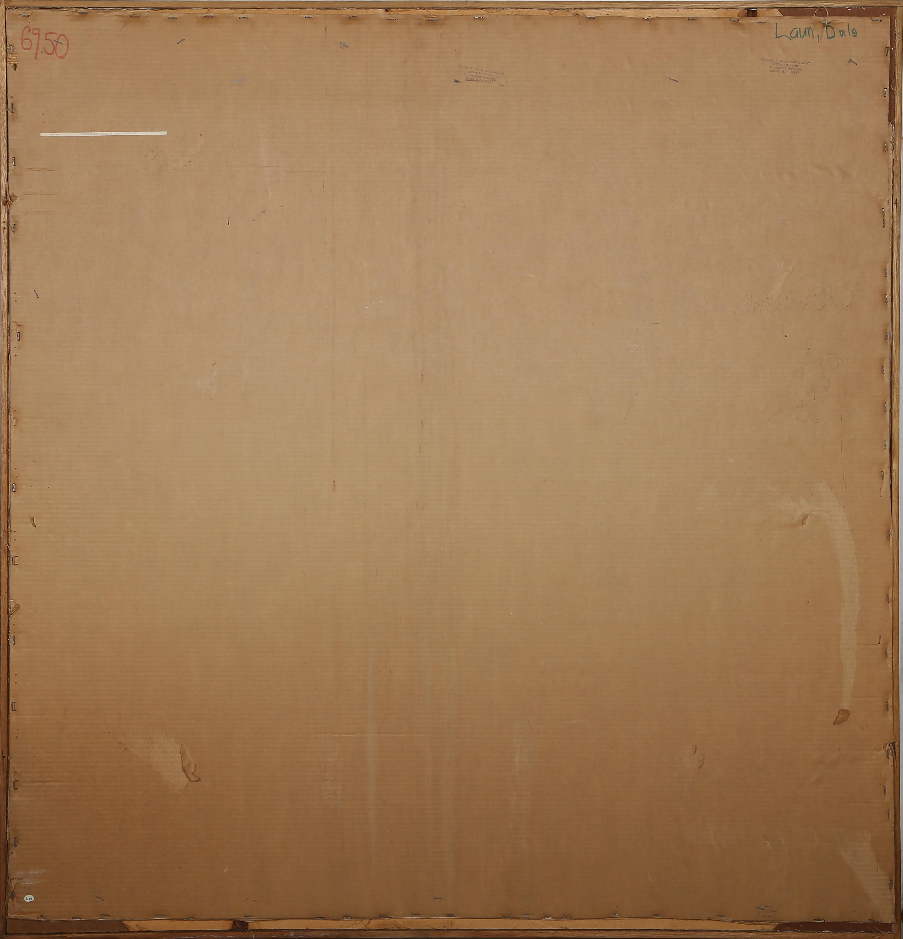 No. 2, Hard-Edge Geometric Painting by Dale Laun 1969 For Sale 3