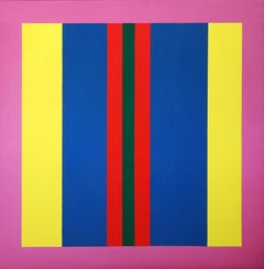 N.º 2, Pintura geométrica de bordes duros de Dale Laun 1969