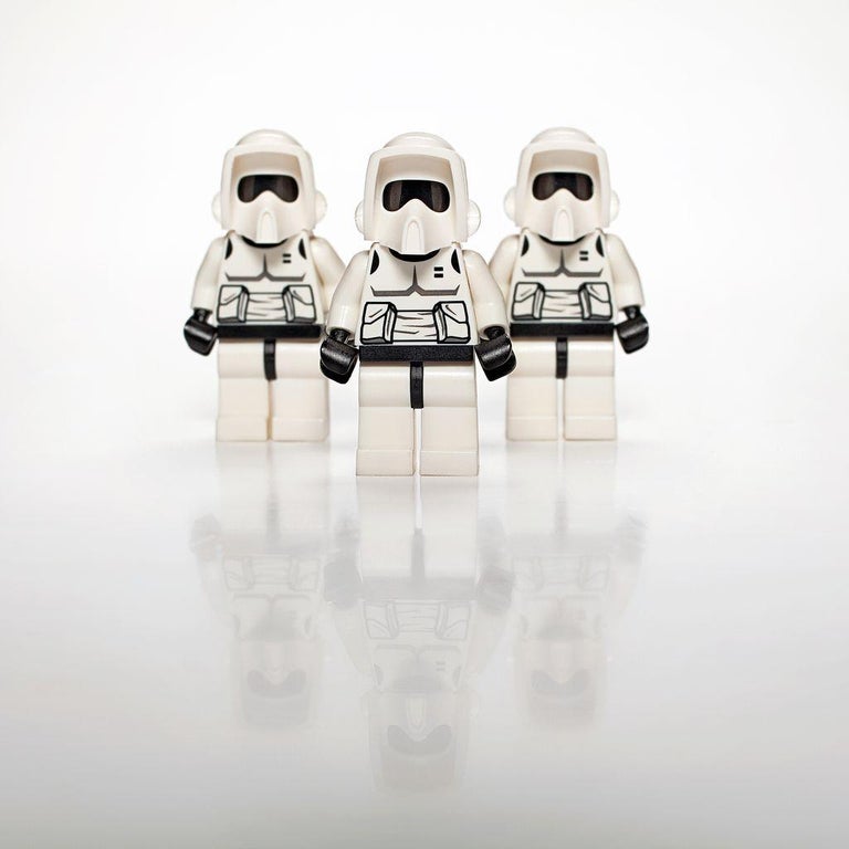 Sold at Auction: DALE MAY LEGO WARS V3PO SILVER PRINT PHOTO 42