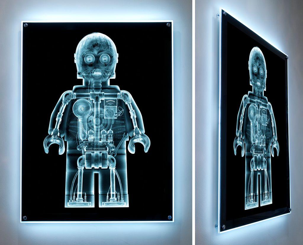 Dale May - Lego Star Wars Multimedia Print / X-Ray CthruPO Lightbox For  Sale at 1stDibs