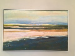 Marea Lunar,  Paisaje, Paisaje abstracto, Agua, textura, óleo, pintura