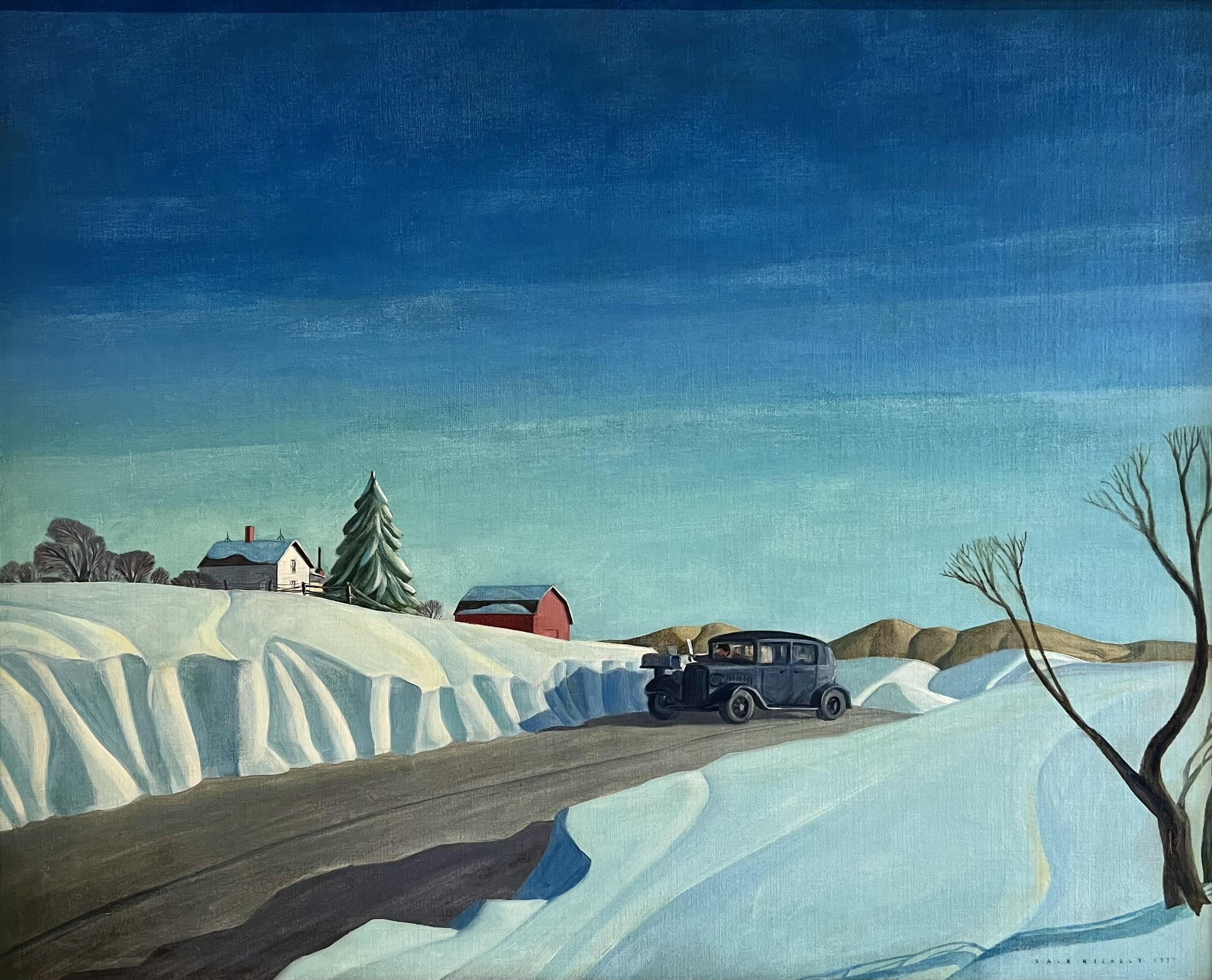 Dale Nichols Figurative Painting – RFD#1